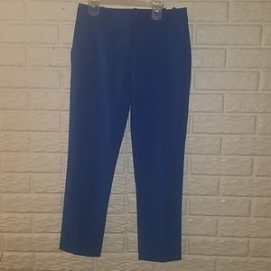 The Limited bright blue ankle pants, size 0R